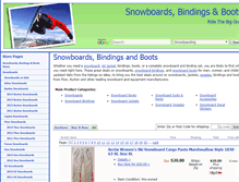 Tablet Screenshot of bindingsforsnowboards.com